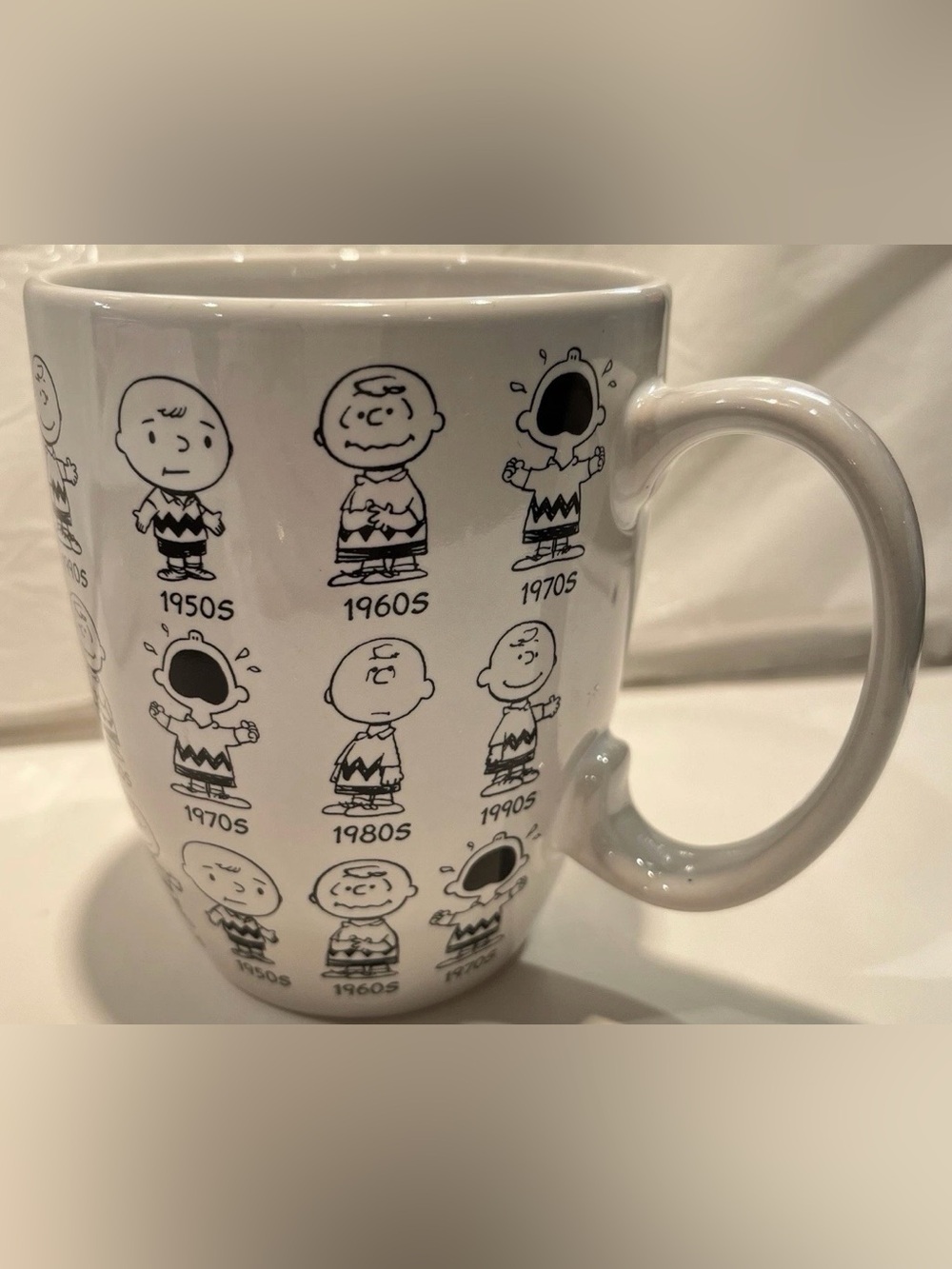 Department 56 Snoopy Peanuts 65th Anniversary Coffee Mug 12 oz 2016